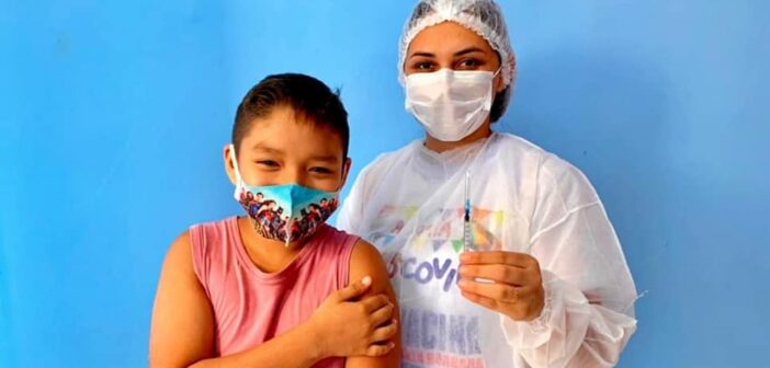 Prefeitura Inicia Vacinação de Covid-19 Em Crianças Entre 5 até 11 Anos de Idade
