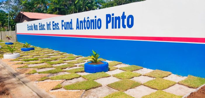 + Educação: Prefeitura Inaugura Nova Escola Antônio Pinto